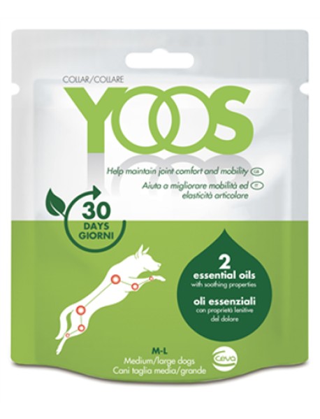 YOOS COLLARE TAGLIA MEDIA/LARGE PER CANI FINO A 50KG