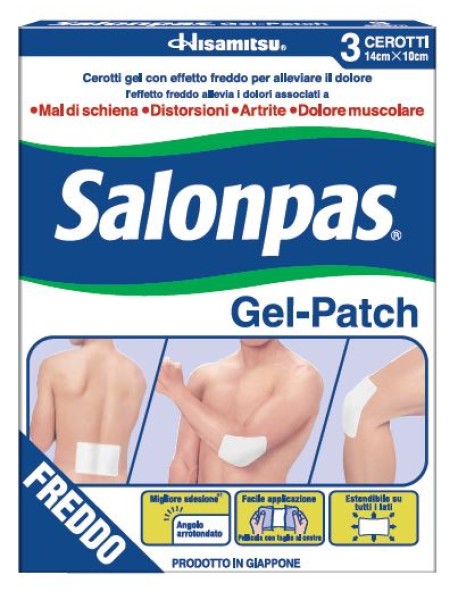 SALONPAS GEL PATCH 3CEROTTI