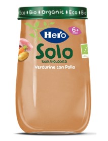 HERO SOLO OMOGENEIZZATO POLLO E VERDURE 190G
