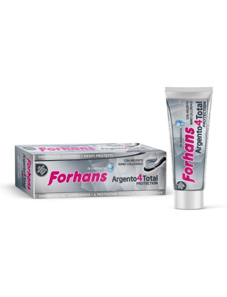 FORHANS SILVER 4WHITE DENTIFRICIO 75ML