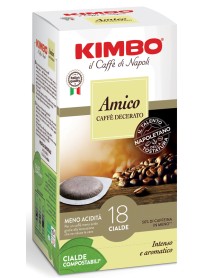 KIMBO AMICO CAFFE' DECERATO 18 CIALDE