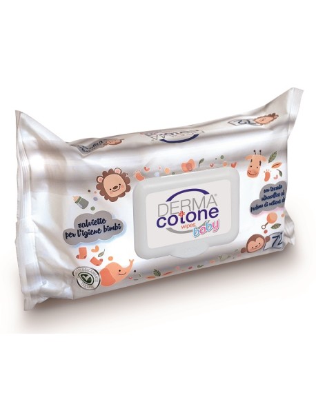 DERMACOTONE SALVIETTE BABY NETTARE FIORI 72 PEZZI