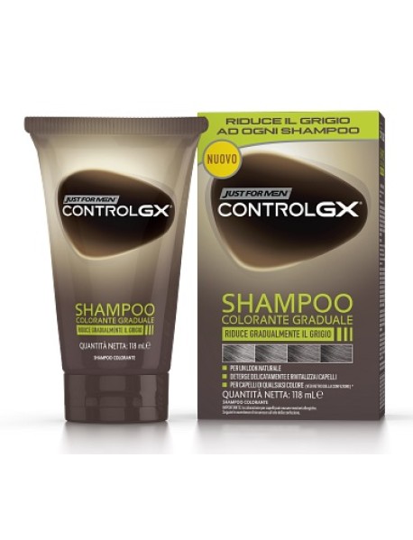 JUST FOR MEN CONTROL GX SHAMPOO COLORANTE GRADUALE 118ML