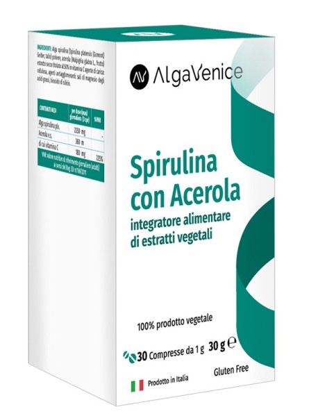 ALGAVENICE SPIRULINA ACEROLA 45C