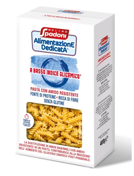 ALIMENTAZIONE DEDICATA FUSILLI A BASSO INDICE GLICEMICO 400G