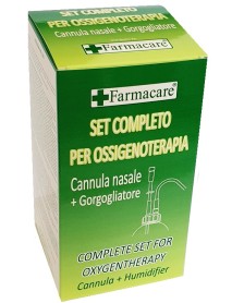 FARMACARE OSSIGENOTERAPIA SET COMPLETO 