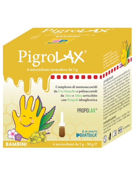 PIGROLAX MICROCLISMA BAMBINI 6 PEZZI