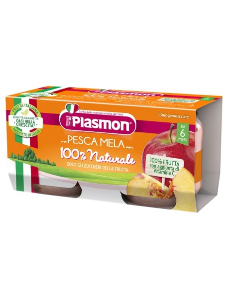 PLASMON OMOG PESCA MELA 2X80G