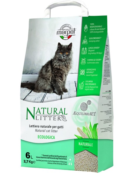 NATURAL LITTER AEQUILIBR NAT6L