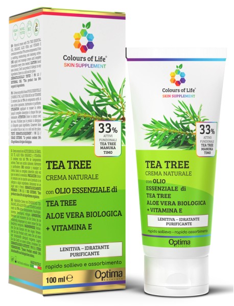 COLOURS OF LIFE TEA TREE 33% CREMA 100ML 