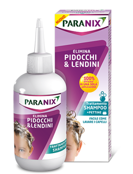 PARANIX TRATTAMENTO SHAMPOO 200ML + PETTINE