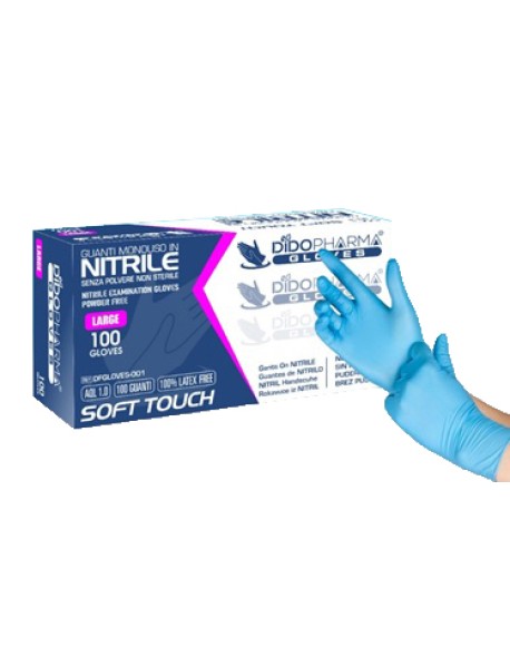 GUANTI NITRILE DIDOFA L 100PZ