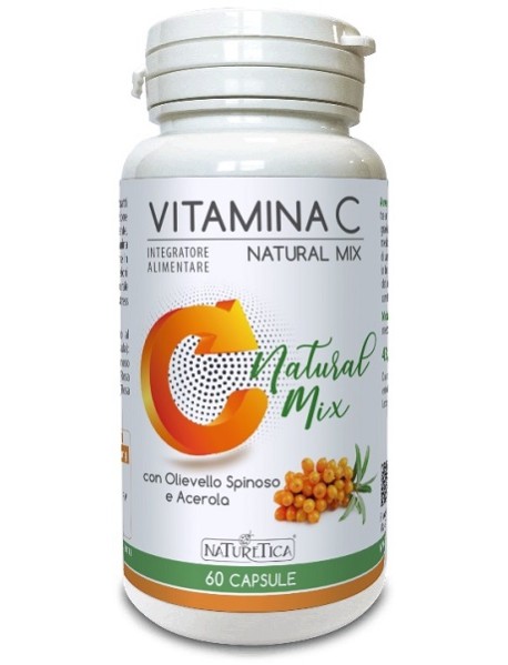 VITAMINA C NATURAL MIX 60CPS NAT