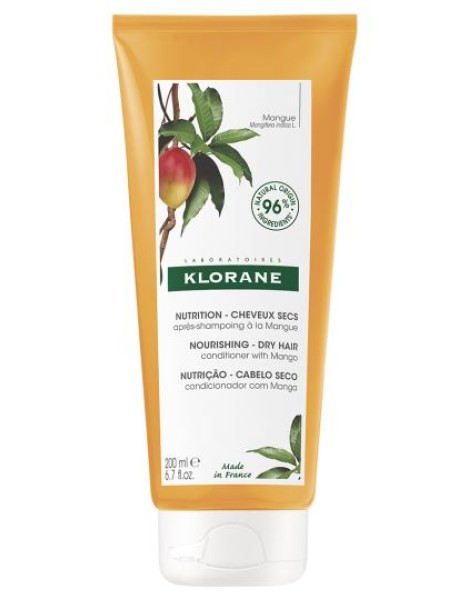 KLORANE BALSAMO DOPO SHAMPOO AL BURRO DI MANGO 200ML