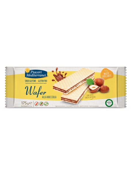 PIACERI MEDITERRANEI WAFER ALLA NOCCIOLA 175G