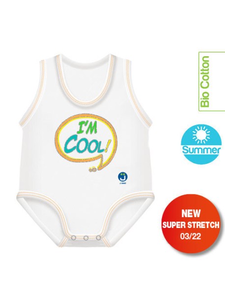 BODY 0-36M BIO COT SUMMER I'M