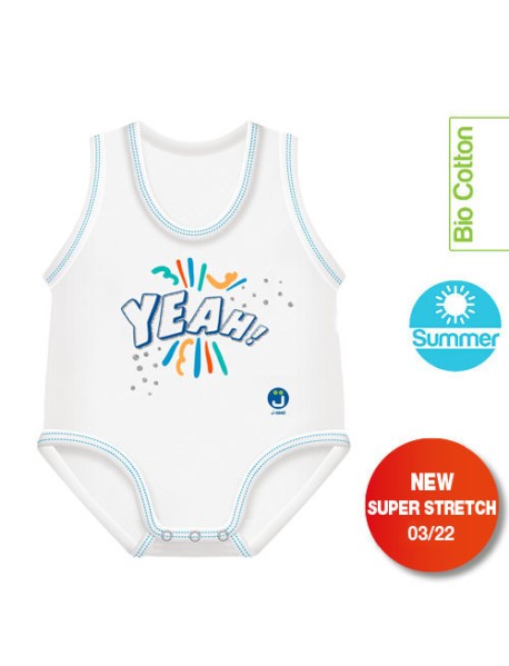 BODY 0-36M BIO COT SUMMER YEAH