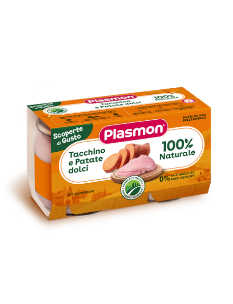 PLASMON OMOG TACCHINO PATAT2PZ