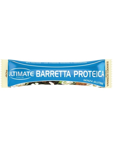 ULTIMATE BARRETTA PROTEICA 33% VANIGLIA COOKIES 24 BARRETTE
