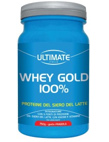 ULTIMATE WHEY GOLD 100% FRAGOLA 750G