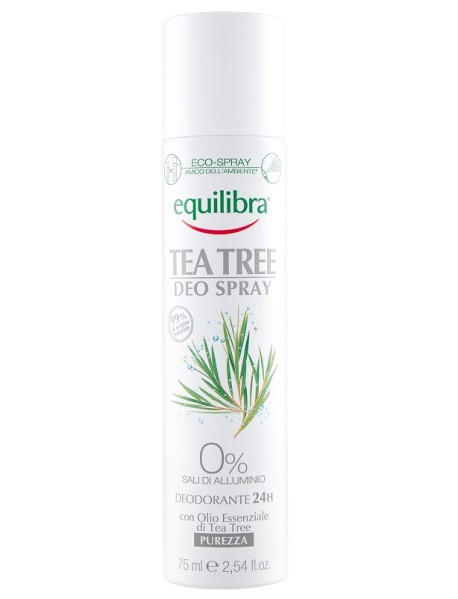 EQUILIBRA TEA TREE DEO SPR75ML