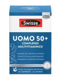 SWISSE UOMO 50+ COMPLESSO MULTIVITAMINICO 30 COMPRESSE