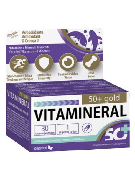 VITAMINERAL 50+ GOLD 30CPS
