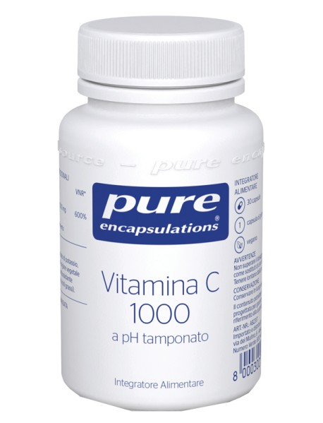 PURE ENCAPSULATIONS VITAMINA C 1000 30 CAPSULE