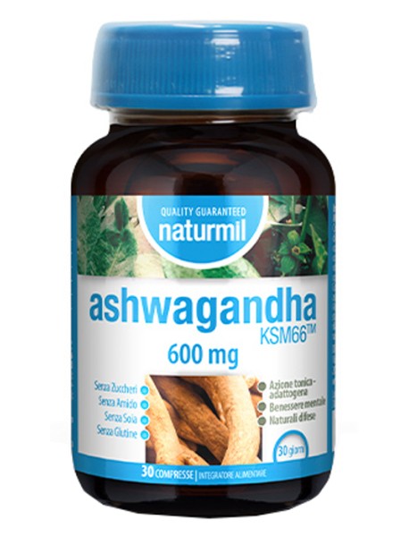 NATURMIL ASHWAGANDHA 30CPR