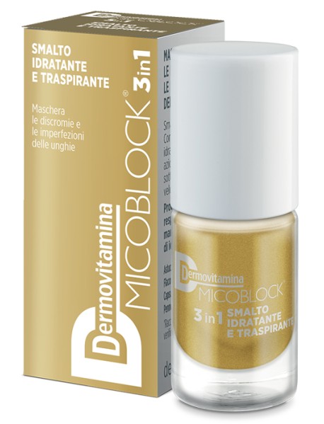 DERMOVITAMINA MICOBLOCK SMALTO ORO 3IN1 5ML