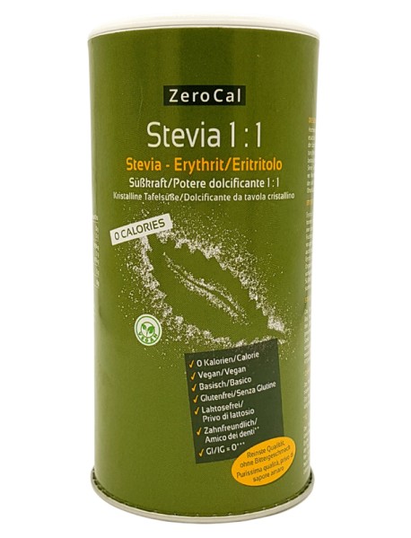 ZEROCAL STEVIA 400GR (I12) ROESS