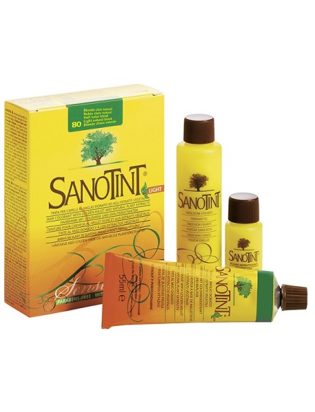 SANOTINT SENSITIVE LIGHT 80 BIONDO CHIARO NATURALE 