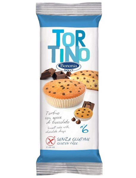 BONONIA TORTINO CON GOCCE DI CIOCCOLATO SENZA GLUTINE 252G