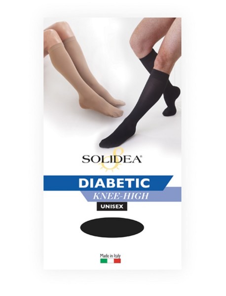 DIABETIC KNEE-HIGH NERO 3-L