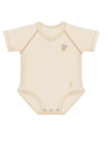 BODY 0-36M BIO COT TRIBE CREAM