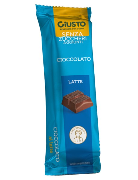 GIUSTO SENZA ZUCCHERI AGGIUNTI CIOCCOLATO AL LATTE 42G