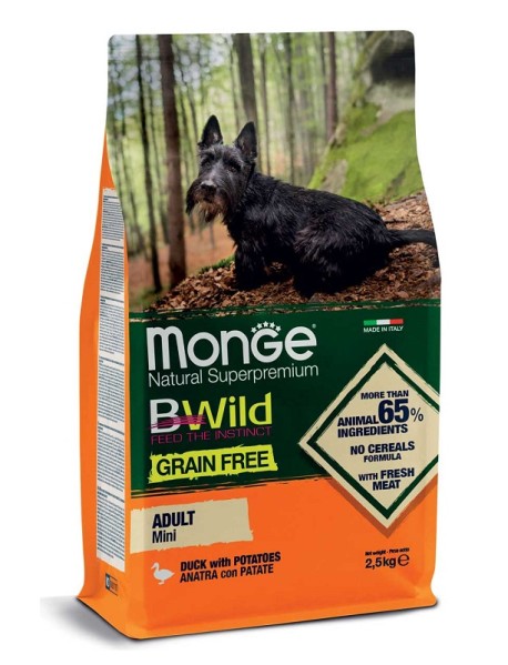 MONGE BWILD GF MI ANA-PAT2,5KG