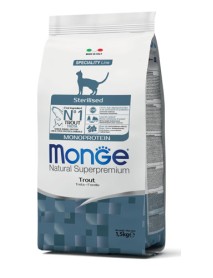 MONGE CAT STER MONO TROTA 400G