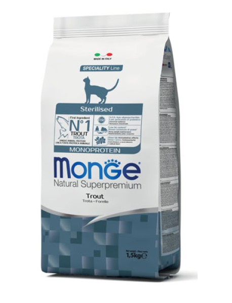 MONGE CAT STER MONO TROTA 400G