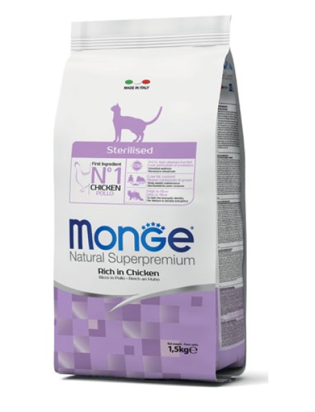 MONGE CAT STER POLLO 10KG