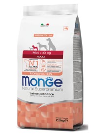 MONGE MINI ADULT SALMONE&RISO