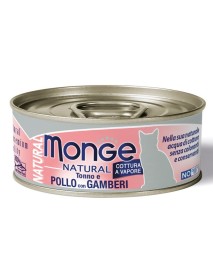 MONGE NATURAL POLLO C/GAMBERET