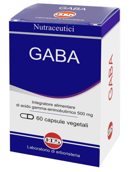 GABA 500MG 60 CAPSULE KOS