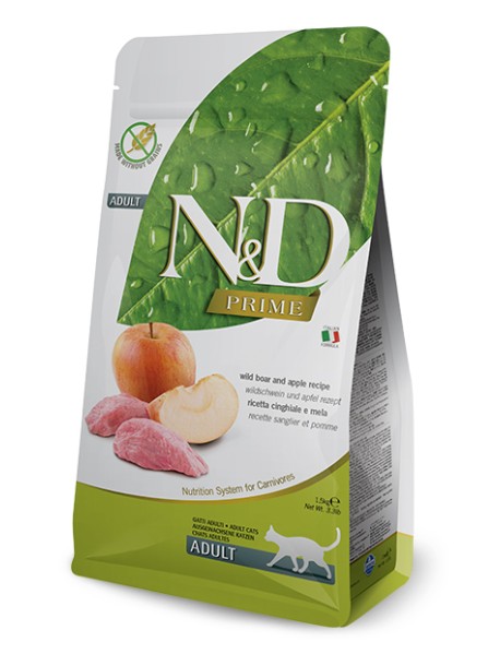 N&D CAT CINGHIALE&MELA AD 5KG