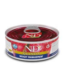 N&D CAT QUINOA WEIGHT MANAG80G