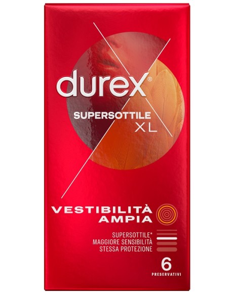 DUREX SUPERSOTTILE XL 6PZ