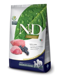 N&D PRIME DOG LAMB&BL A MM12KG