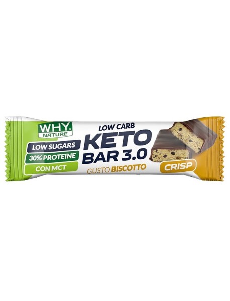 WHYNATURE KETO BAR BISC CRISP