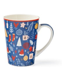 NEAVITA MUG WARMY TEA CUP BLU