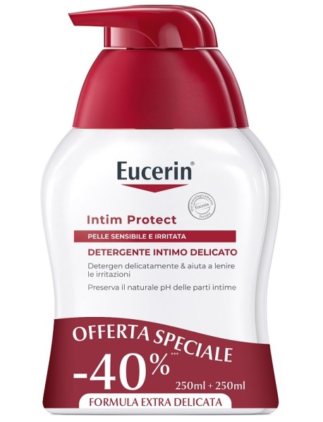 EUCERIN PH5 DETERGENTE INTIMO PELLI SENSIBILI BIPACCO 250ML + 250ML